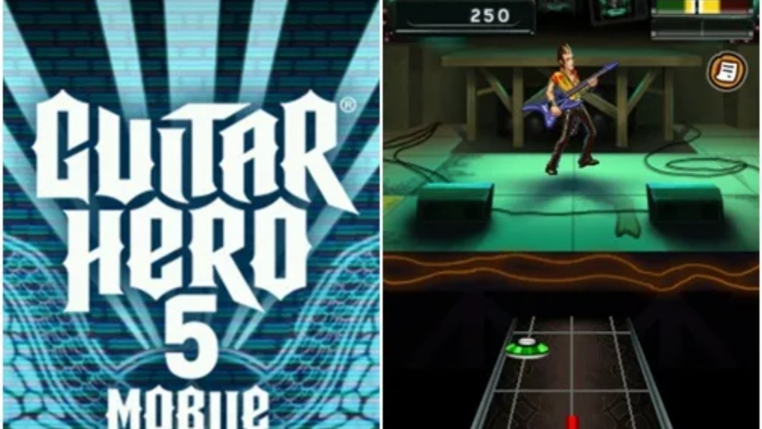 Guitar Hero 5.Кнопочная ностальгия теперь и на смартфонах.mp4