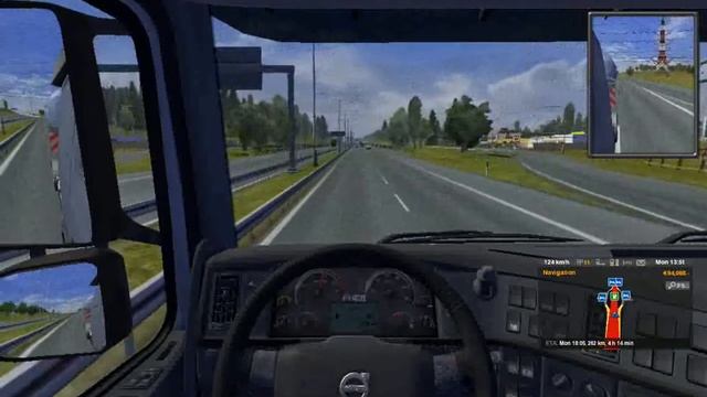 euro truck simulator 2  volvo truck Frankfurt to Lille episode 1