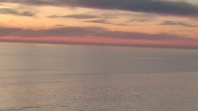 Красота Анапского заката январь 2025