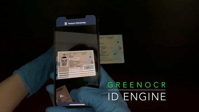 Smart ID Engine an automatic ID scanner app with Night Vision for passports of different countries