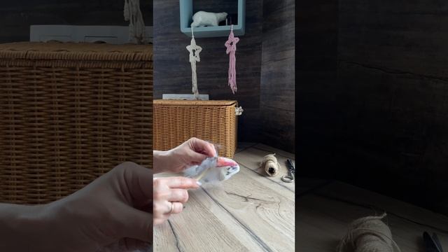#мастеркласс сердечная текстильная гирлянда