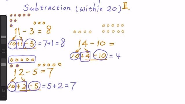 Math Rover Year1 - Lesson2 - Chapter6 ( Subtraction within 20 ) - II