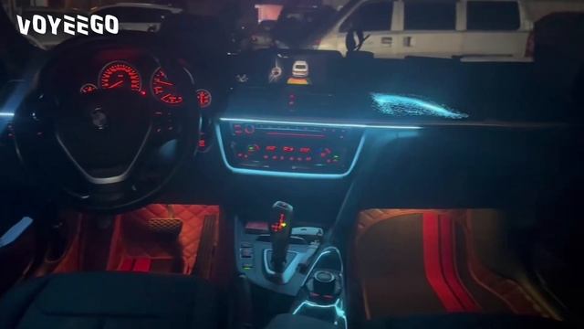 Customer's Feedback Video | BMW 3 Series 4 Series F30 Car Ambient Lighting Rainbow Galaxy