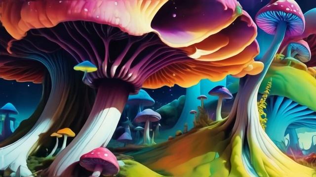 Psychedelic Music 2024 - Psychedelic Trance Full On - Infected Mushroom Mix Visual 4K 😍😎🍀✨💖