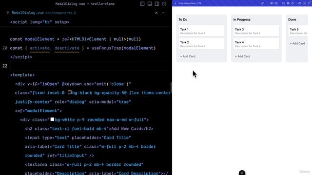 127 Trapping Focus Within the Modal Dialog