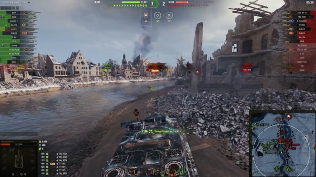Мир танков. WOT. Бой на Foch B. Взял 4 фрага и 11.1К урона