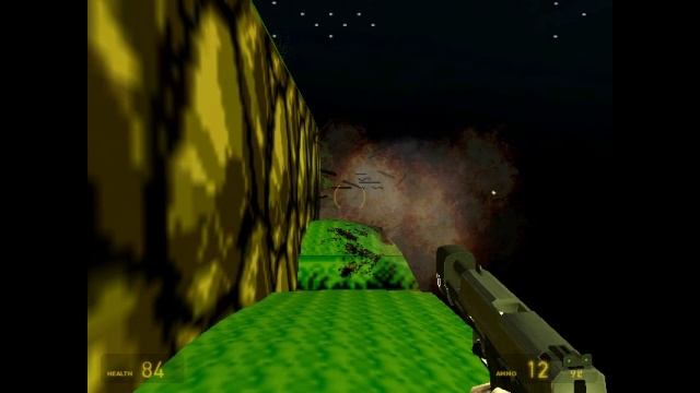 Contra в Half-Life 2 (2D in 3D)