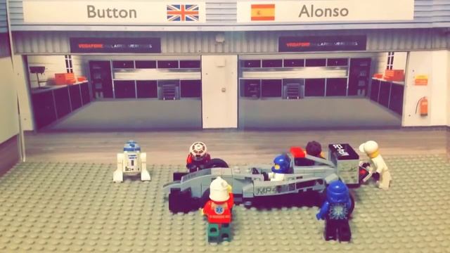 Andrew's Lego Pit Stop
