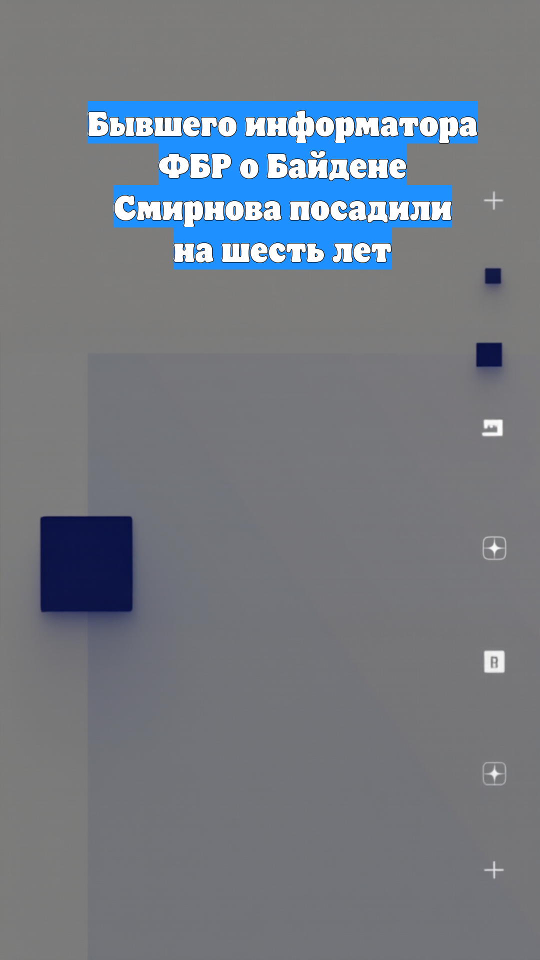 Бывшего информатора ФБР о Байдене Смирнова посадили на шесть лет