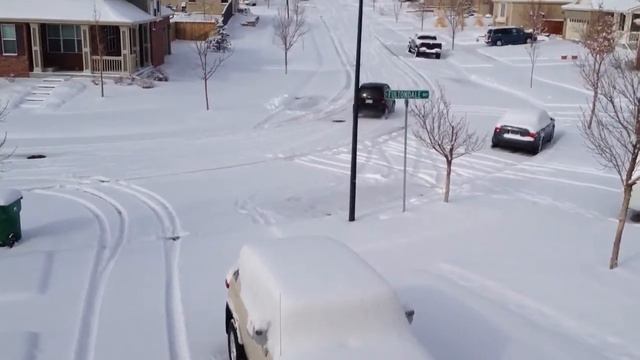 Smart Car in Snow