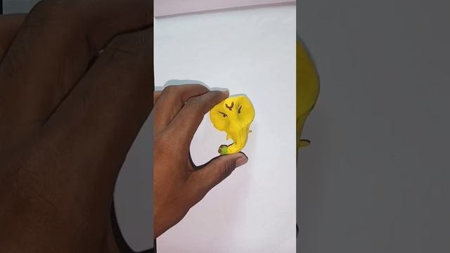 how to draw eco friendly Ganesha #youtubeshorts #trending #ganesh #art #shrots