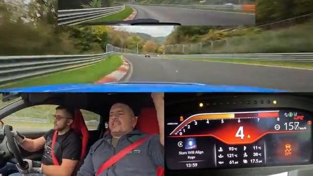 Misha Charoudin. Honda Civic Type R FL5. Nürburgring (360p)