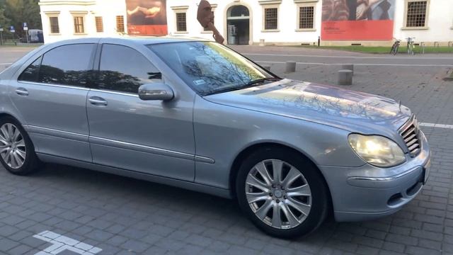 2004 Mercedes Klasa S350L W220  3.7 V6  245KM 180kW z LPG