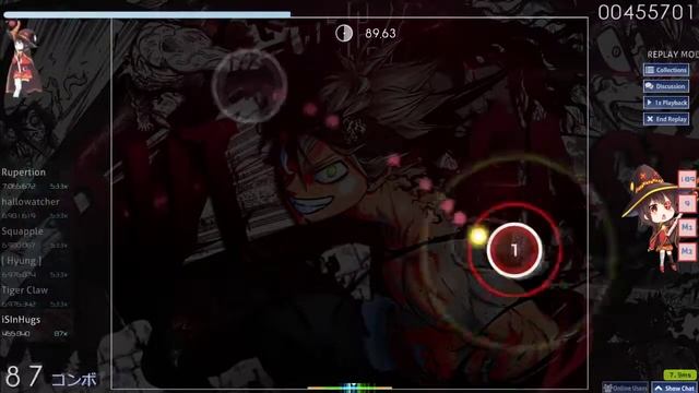osu! | Vickeblanka - Black Rover [Extreme] 7 star pass