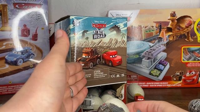 DINO EGG🥚 Numbers 🤩 | MINI RACERS 2023 | Cars on the Road 🤗 Diecast Disney Pixar