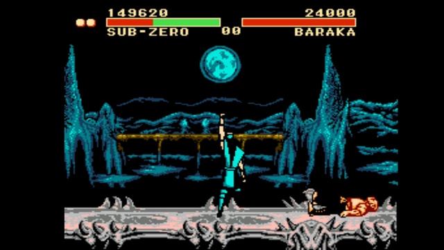 Mortal Kombat 2:Special.Snes.Sub-zero,все по классике.mp4