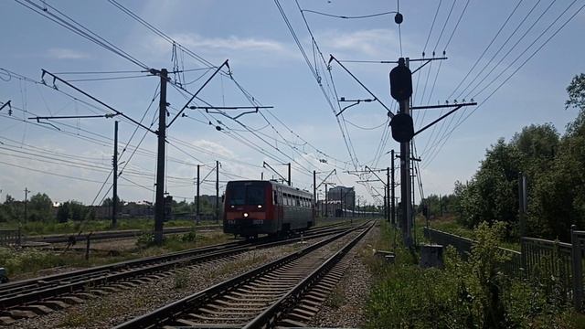Рельсовый автобус РА1-0073 №6673/6674 Великий-Новгород-Рогавка!