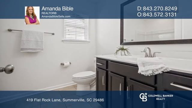 419 Flat Rock Lane Summerville, SC | ColdwellBankerHomes.com