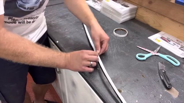 Porsche 911 GT3 RS Replica Build - Rear Screen Seal Pt1