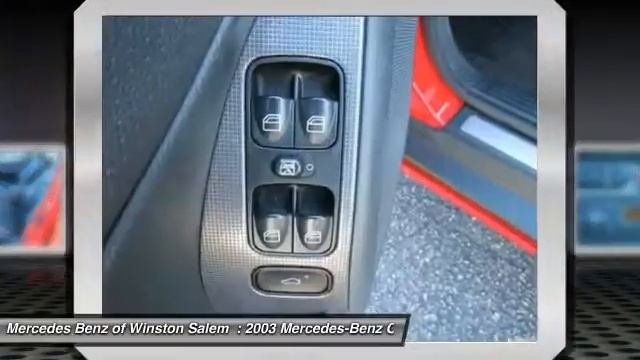 2003 Mercedes-Benz C-Class Winston-Salem NC 14724XA