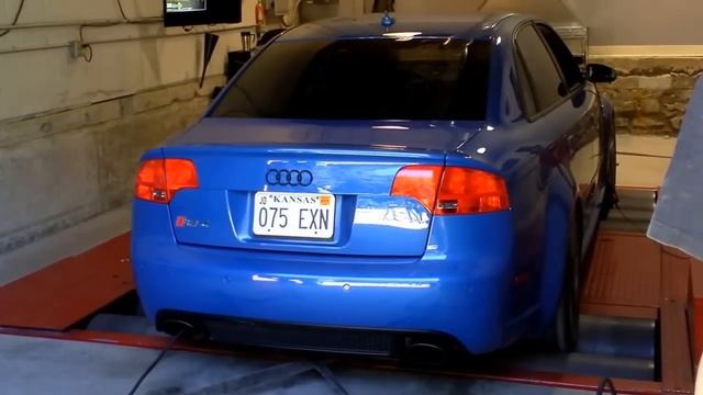 2008 Audi RS4 Dyno Run