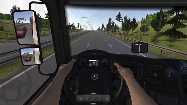 Transporting Locomotive | MERCEDES-BENZ ACTROS 2644 LS 6×4 2010 Gameplay | Truck Simulator :Ultimat