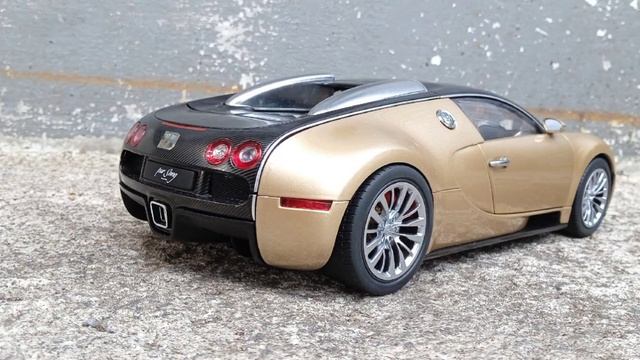 Bugatti Veyron skala 1:18 Autoart Dubai Style #koleksimini