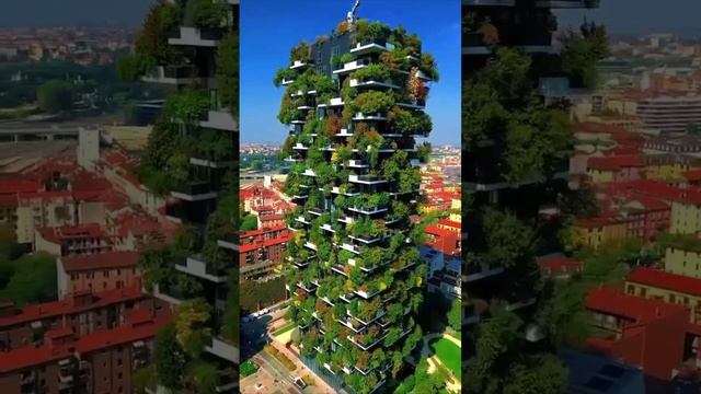 «Вертикальный лес» (Bosco Verticale), Милан, италия.