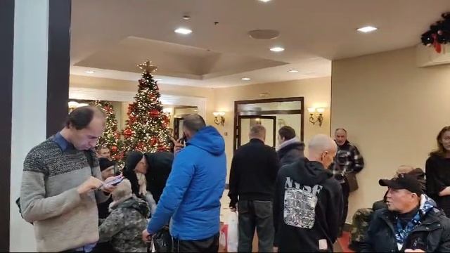 Рождественское служение в христианской евангельской церкви "Благая весть"