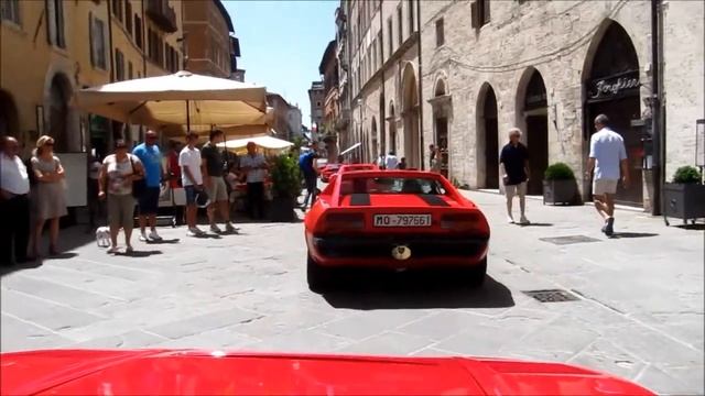 40 Ferrari leaving Perugia