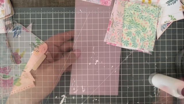 8 1/2x11 one sheet wonder tutorial//Mini Album Tutorial