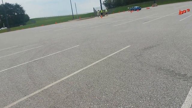 2014 Porsche GT3, PCA Autocross, 4/29/17 BWI Airport Parking Lot