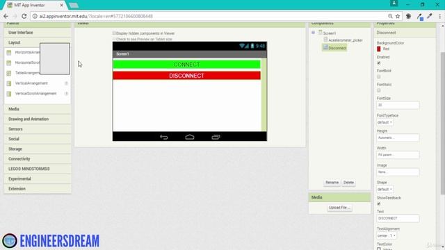 8.4. Acelero Control Robot - User Interface of Android App