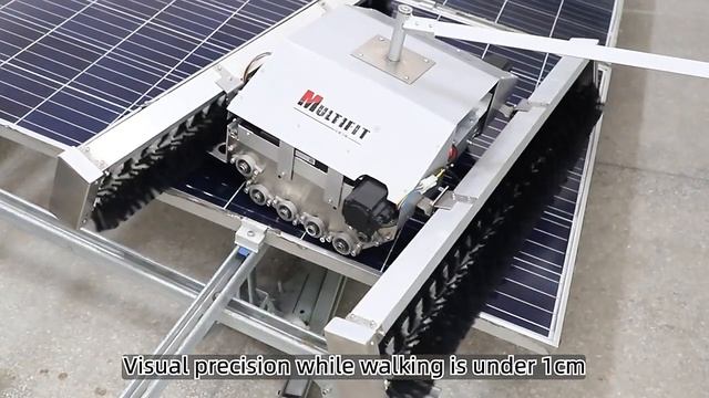 Multifit MR-T1 Solar panel cleaning robot - Intelligent and Efficency