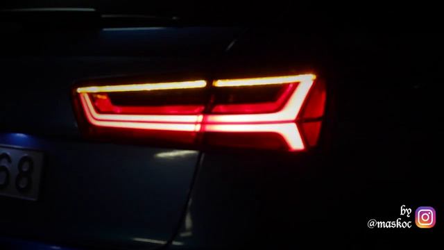 Audi A6 Dynamic indicators