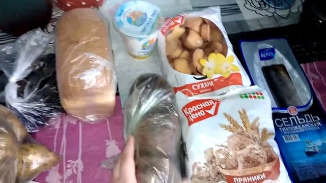 Продуктовые покупки в Пятёрочке