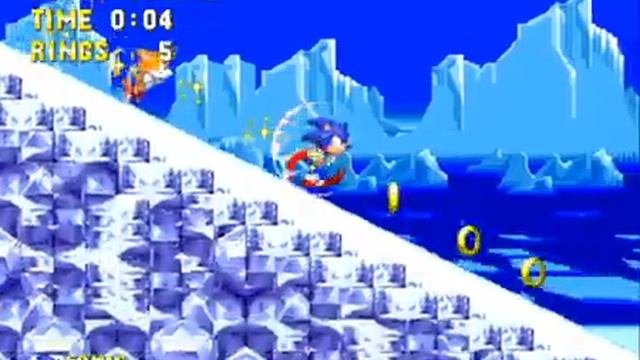 Sonic 3 Complete зона льда