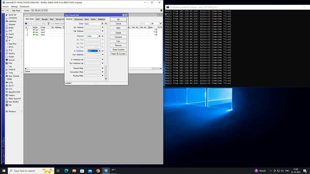 10. How To Block Icmp Ping On Mikrotik.