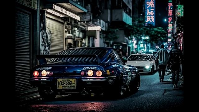 Wangan Midnight as a live action movie set in 1990s Tokyo