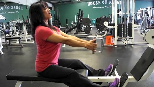 Seated Rows - Cable, Close Grip