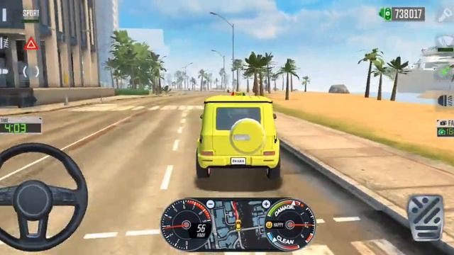 Taxi SIM 2020 | Mercedes Benz AMG G63 Driving Miami City Driving Car Android Gameplay