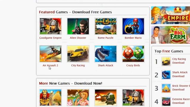 How to download free mini games  for pc