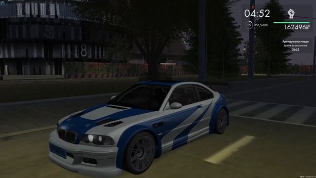 BMW M3 GTR "Most Wanted