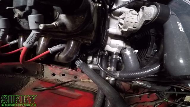 BMW E30 LS Swap AC Line Kit | SIKKY MANUFACTURING