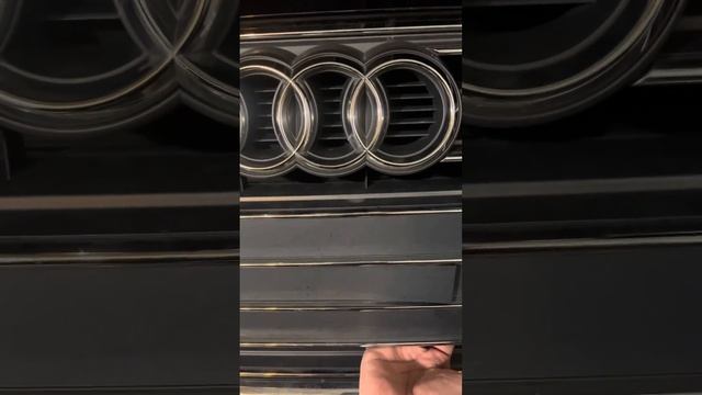 Remove front filler plate for Audi A4 2017