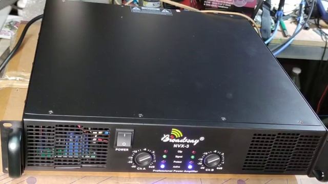 broadway nvx 3 power amplifier...