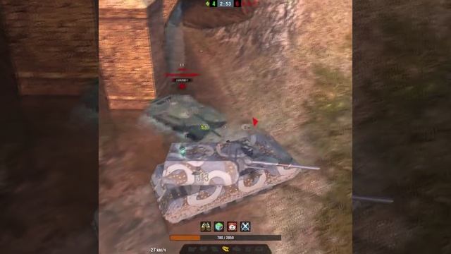Maus рвёт рандом в wot blitz