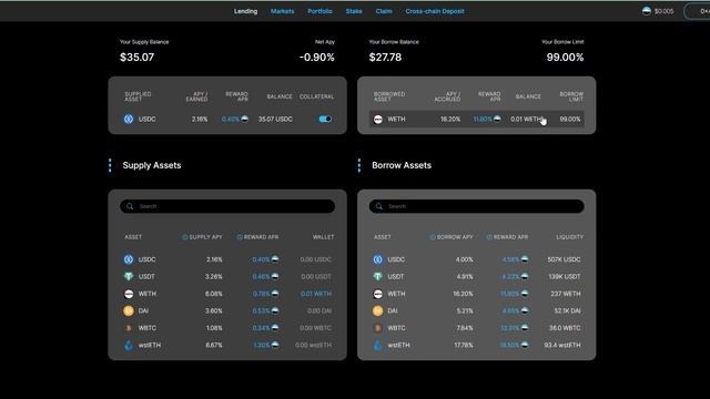 LINEA: КАК ПРОЙТИ WAVE 4 |  Lending and Borrowing | ПОШАГОВАЯ ИНСТРУКЦИЯ