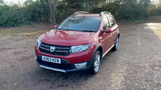 2013 petrol Dacia Sandero Laureate at J and R Autos of Colchester