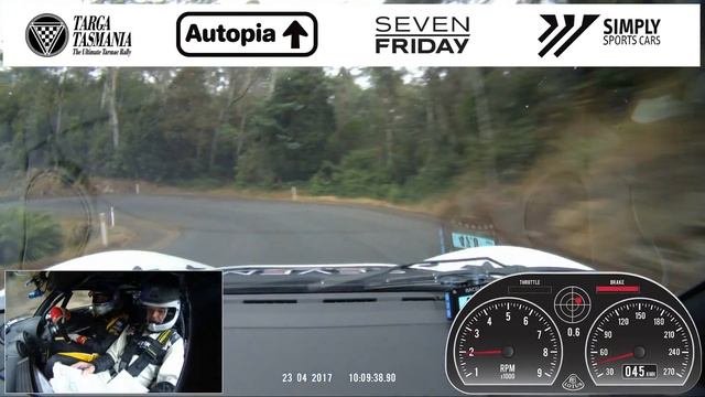 TS2 Sideling - first competitive stage for Targa Tasmania 2017